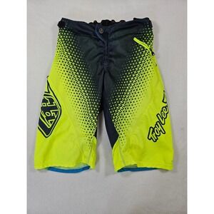 Troy Lee Designs Sprint Mountain Bike Shorts - Men's Size 32 - Flo Yellow & Teal